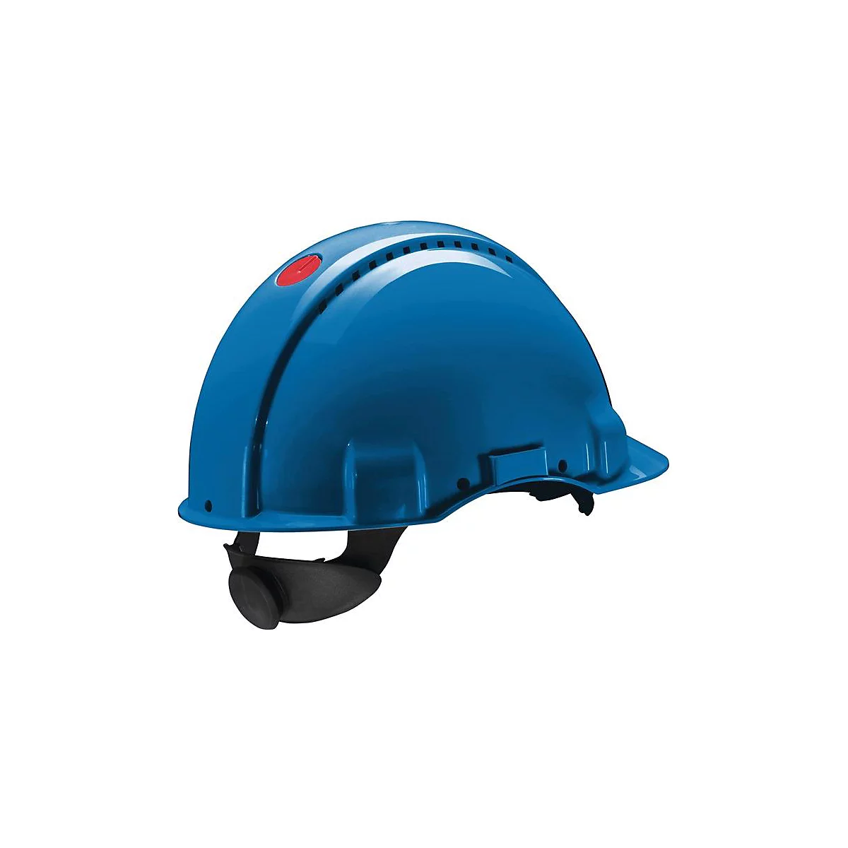 3M Schutzhelm G3000, ABS blau, EN 397, Uvicator Sensor, 4-Punkt-Ratschenverschluss, Kopfumfang 53-62 cm