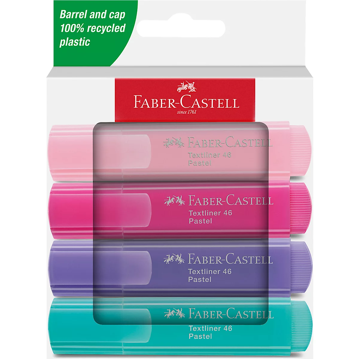 4er-Set Textmarker von FABER-CASTELL 