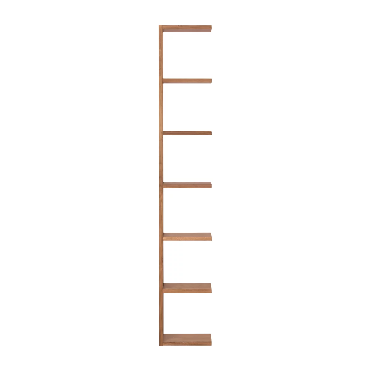 Aanbouwelement Pombal, voor open kast Pombal, B 400 x 370 x H 2240 mm, decor walnoot