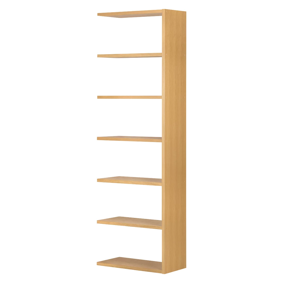 Aanbouwelement Pombal, voor open kast Pombal, breedte 710 mm, wilde eik