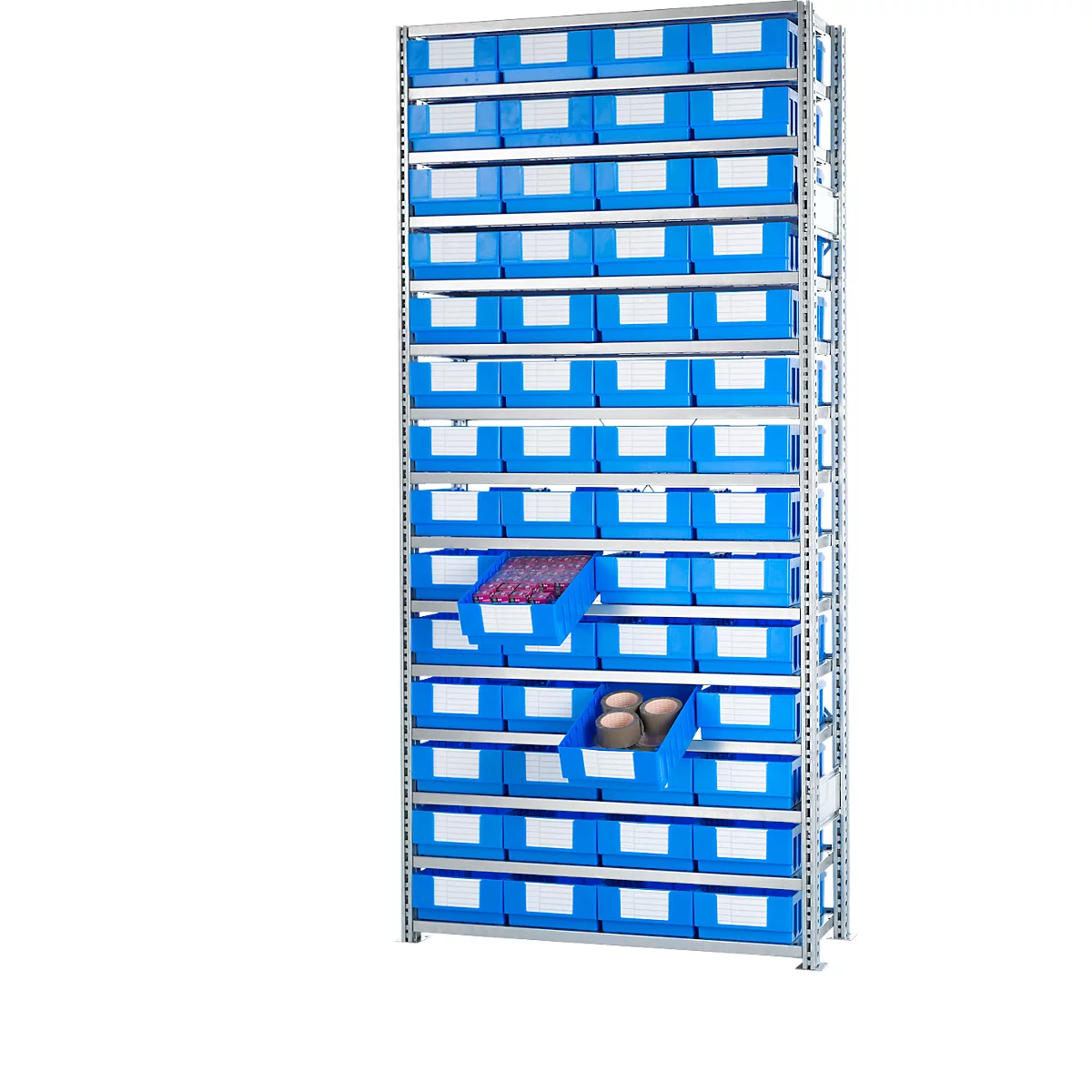 Aanbouwstelling R 3000, 84 stellingbakken, RK 521, d 500 mm