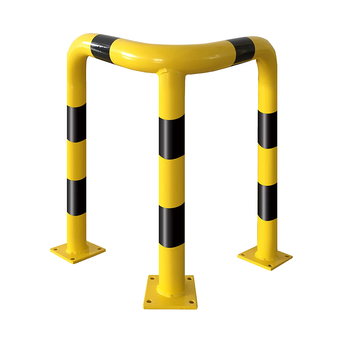 Aanrijdbeveiliging hoek-beschermbeugel, 1200 mm hoog, voor buiten