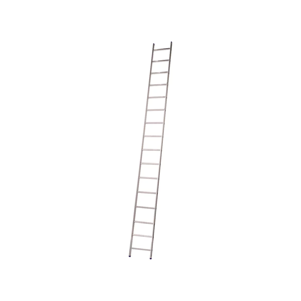Aanzetladder met sporten Lila-serie, 16 treden