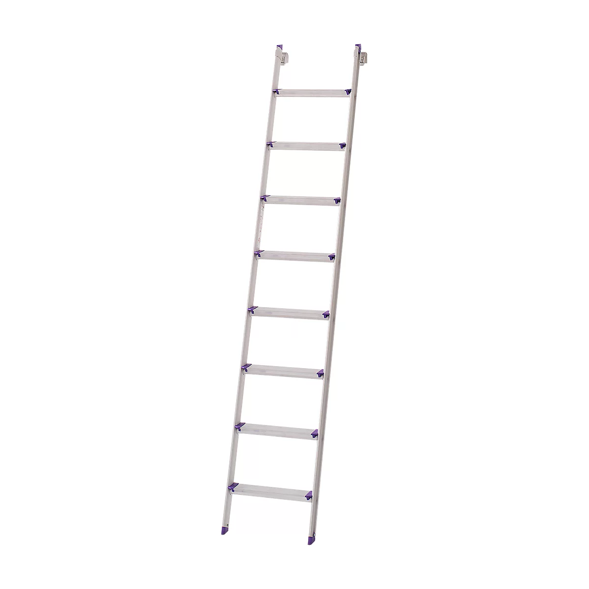 Aanzetladder met treden Lila-serie, 8 treden