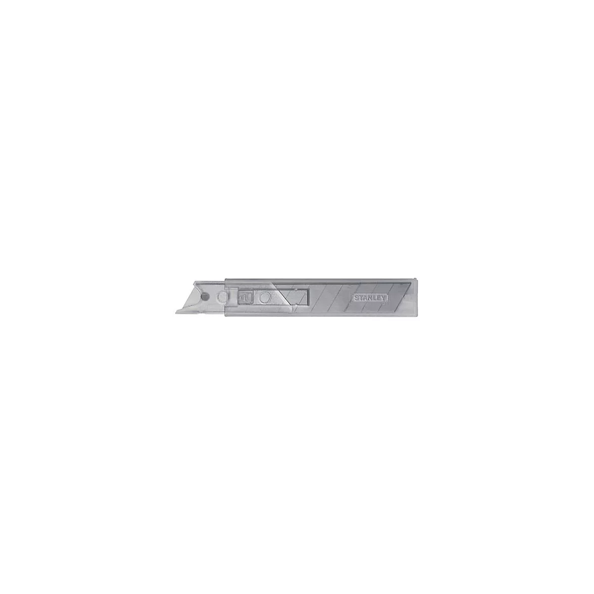 Abbrechklinge 1-11-301 L1 10xB18xS0,55mm 7 Sollbruc hstellen 10x10er Spender
