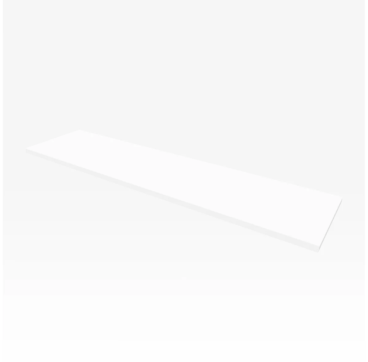 Abdeckplatte PHENOR, mittel, H 30 x B 1720 x T 430 mm, weiß