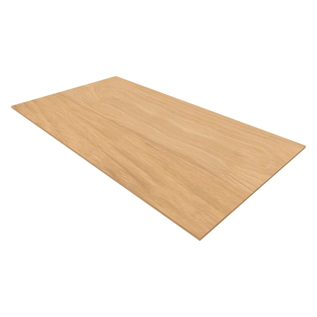 Abdeckplatte QUANDOS BOX, B 1000 x T 440 x H 8 mm, Eiche Masonic