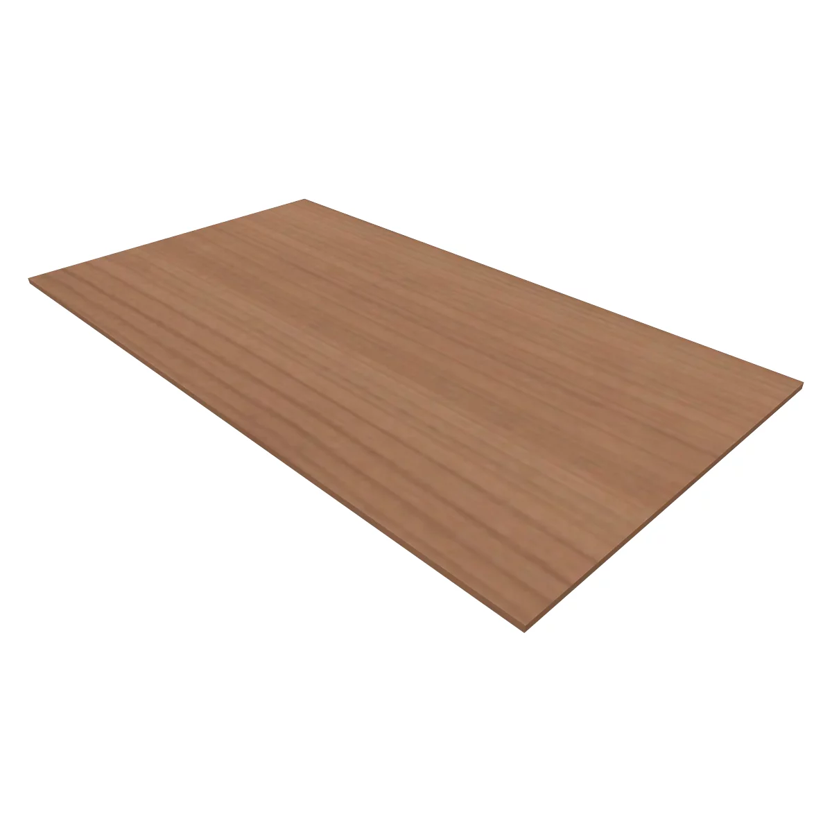 Abdeckplatte SOLUS PLAY, f. Multicontainer SOLUS PLAY, B 1350 x T 523 mm, Kirsche Romana