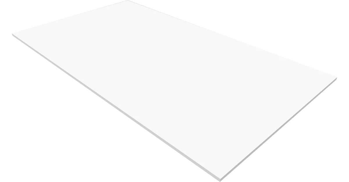 Abdeckplatte SOLUS PLAY, f. Regale u. Schränke SOLUS PLAY, B 800 x T 440 mm, weiß