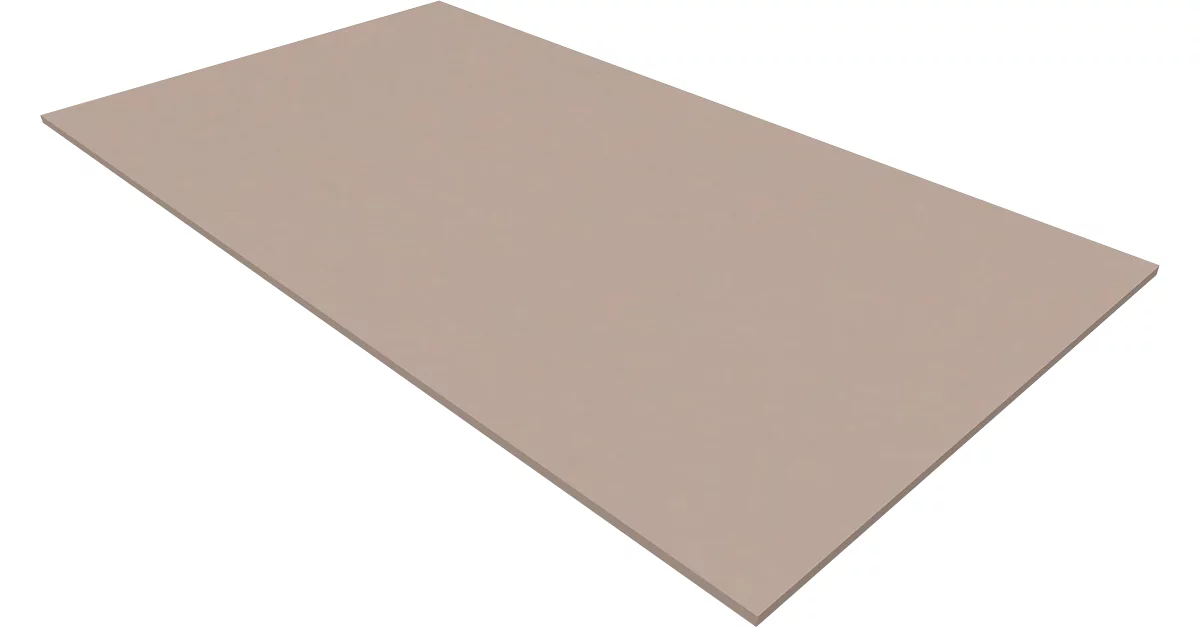 Abdeckplatte SOLUS PLAY, für Roll- und Standcontainer, B 430 x T 600 mm, Stone grey