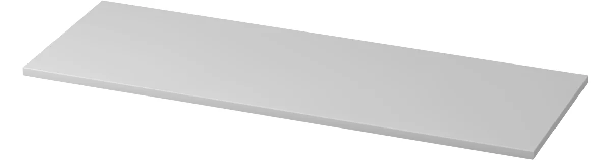 Abdeckplatte TOPAS LINE, für Regale und Schränke, B 1205 mm, lichtgrau