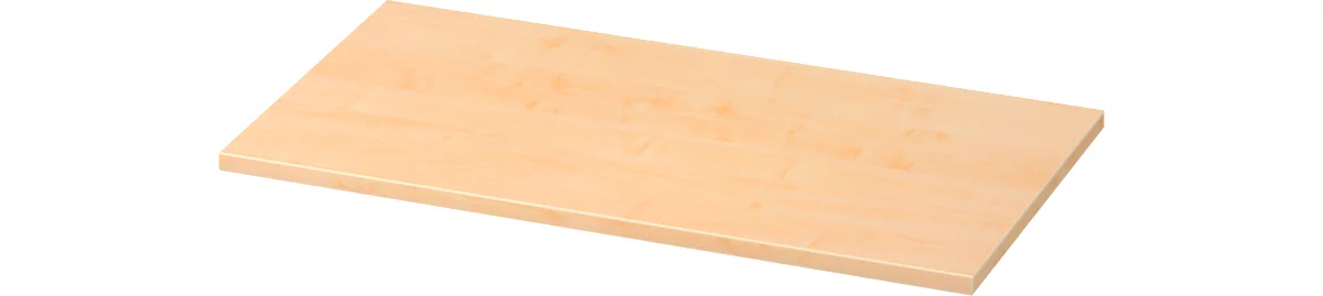 Abdeckplatte TOPAS LINE, für Regale und Schränke, B 805 mm, Ahorn-Dekor