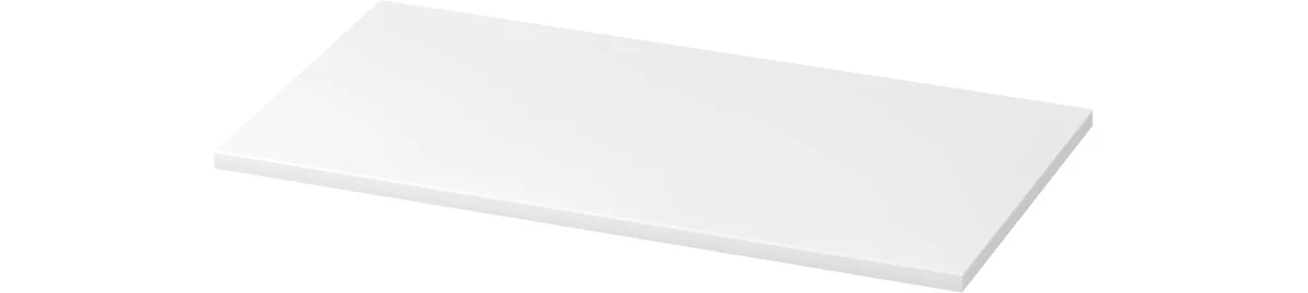 Abdeckplatte TOPAS LINE, für Regale und Schränke, B 805 mm, weiss