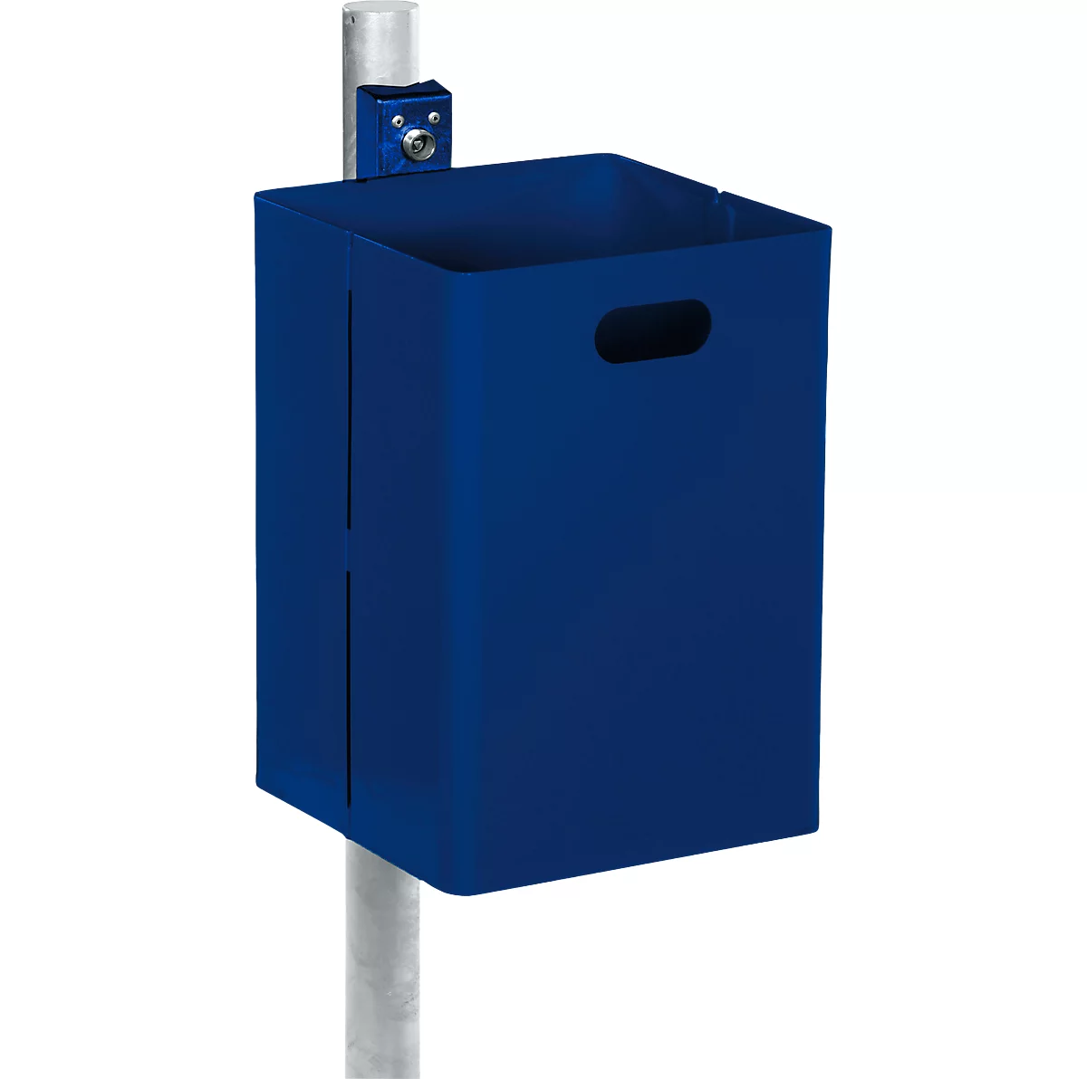 Abfallbehälter, blau (RAL 5013)