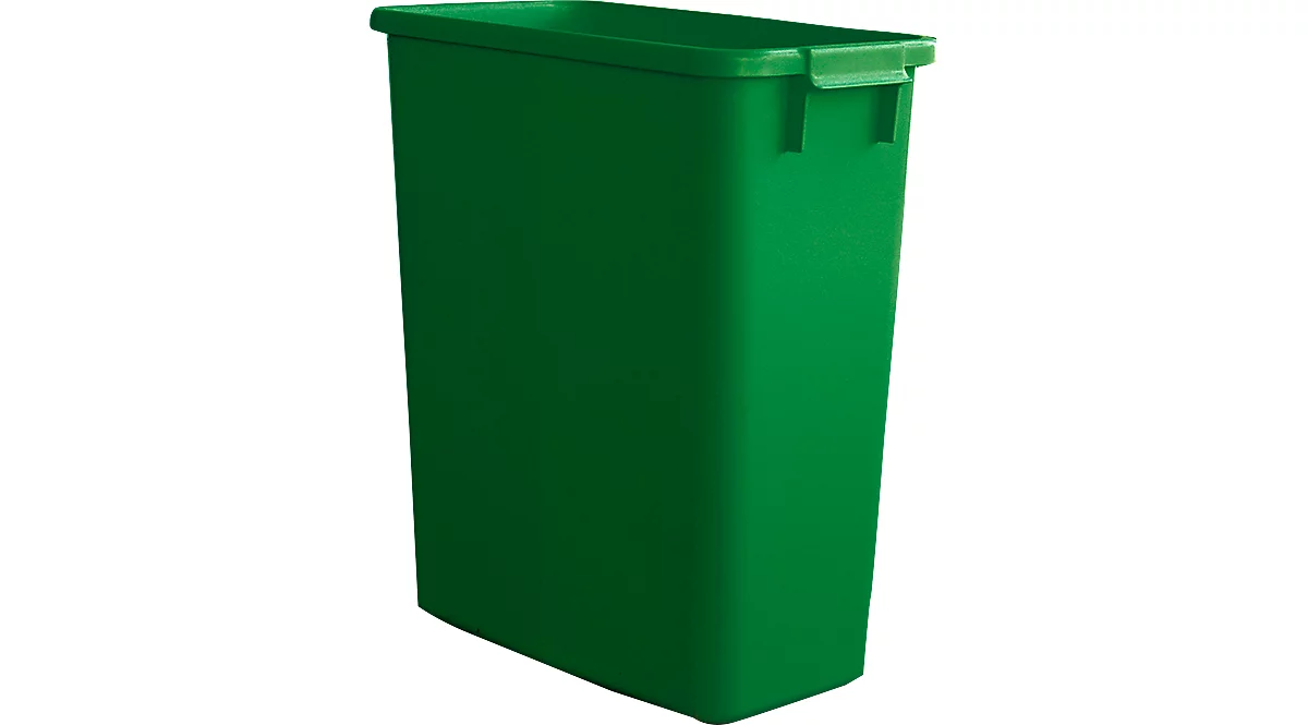 Abfallbehälter ohne Deckel, 60 Liter, grün