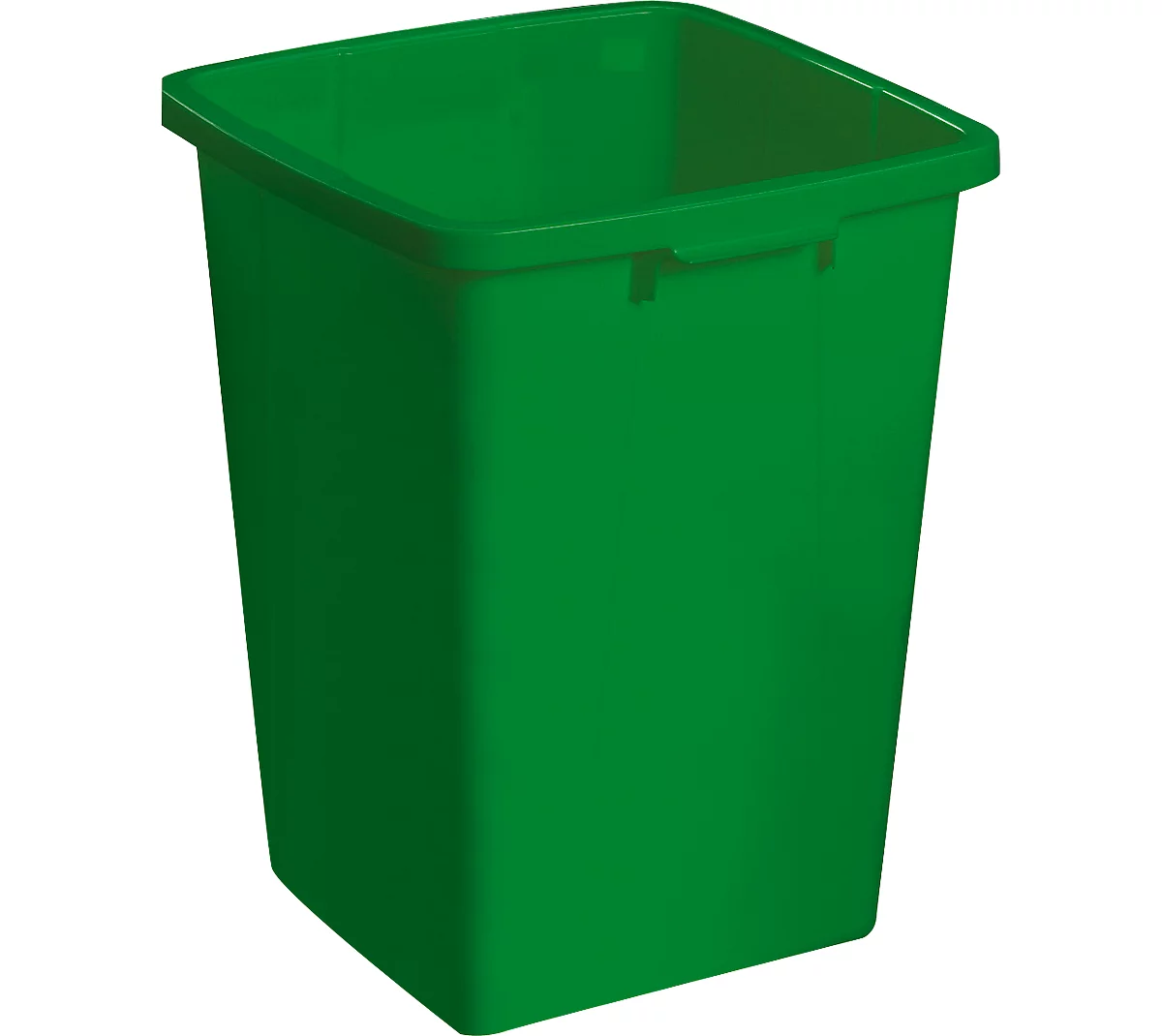 Abfallbehälter ohne Deckel, 90 Liter, grün