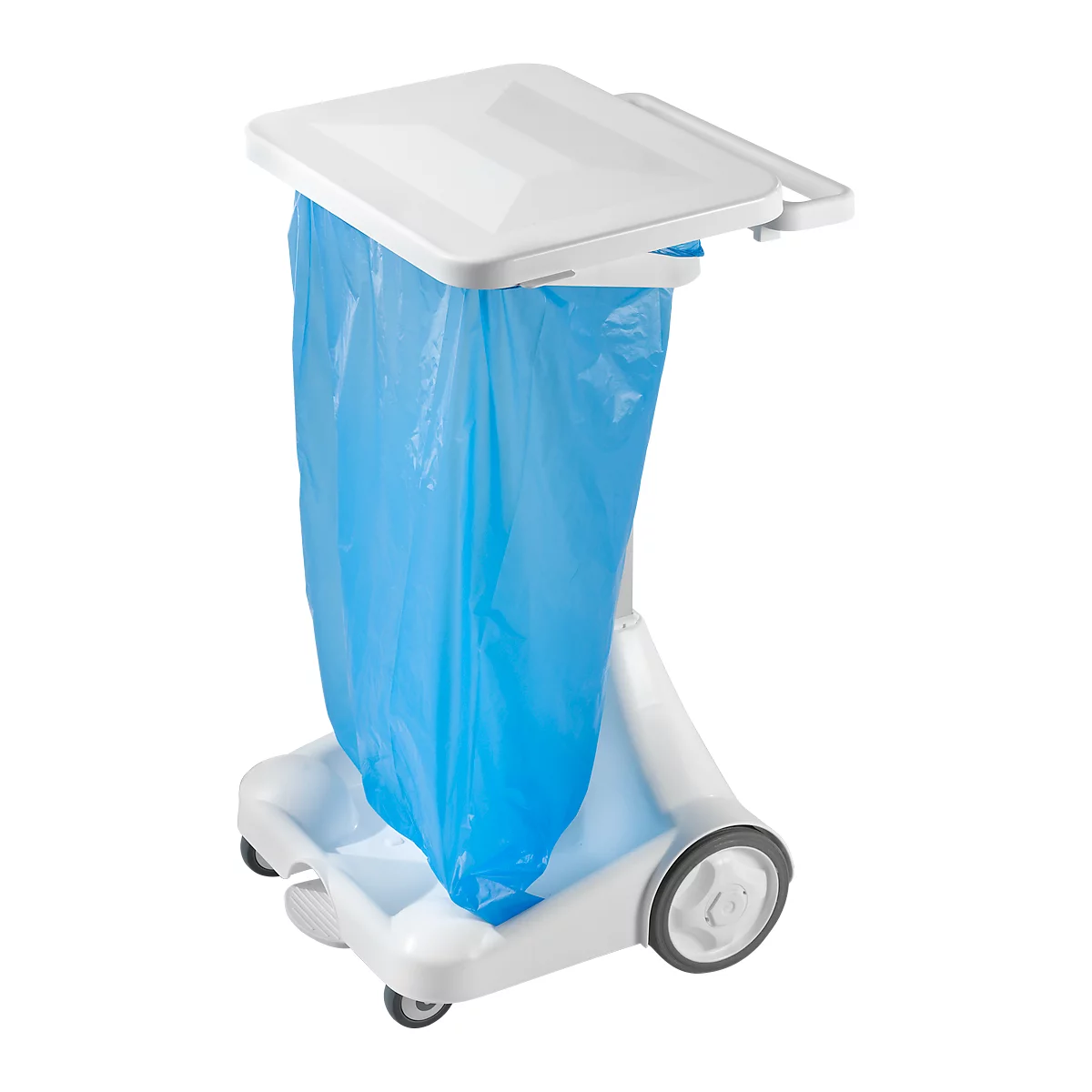 Abfallsammler 120 L HACCP, weiss