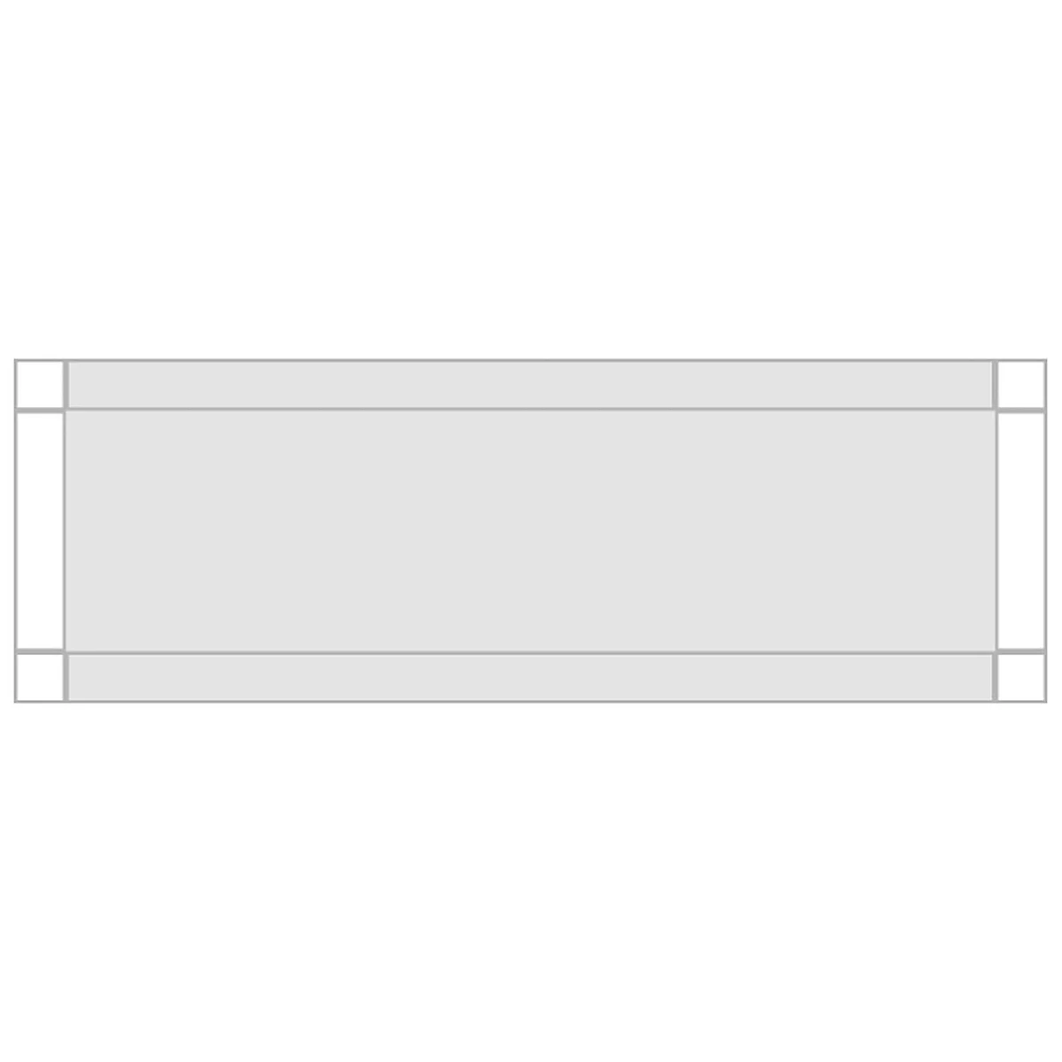 Ablageböden für Werkbank, B 750 x H 50 mm