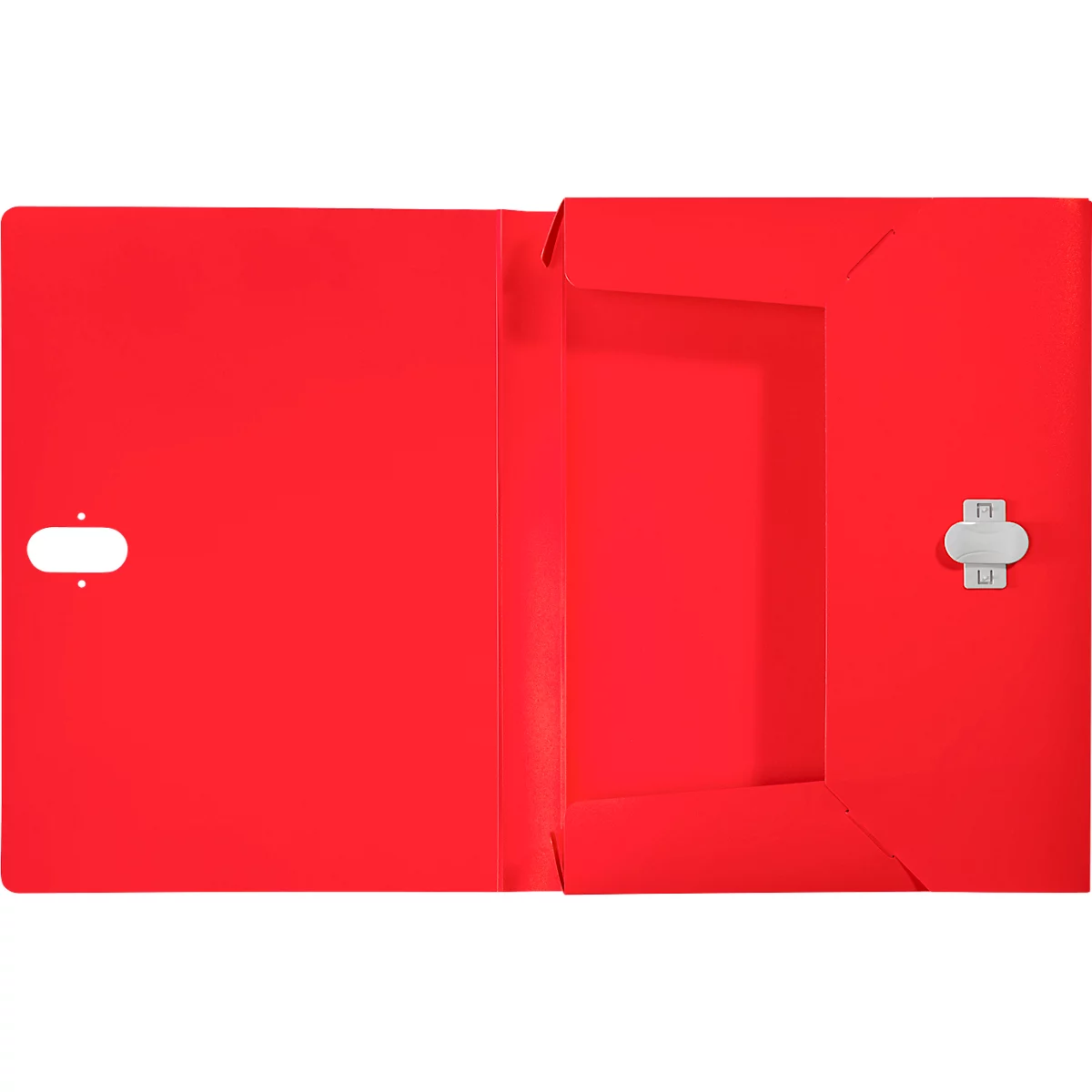 Ablagebox Leitz Recycle, bis DIN A4, Rückenbreite 30 mm, für bis zu 250 Blatt, PP, rot
