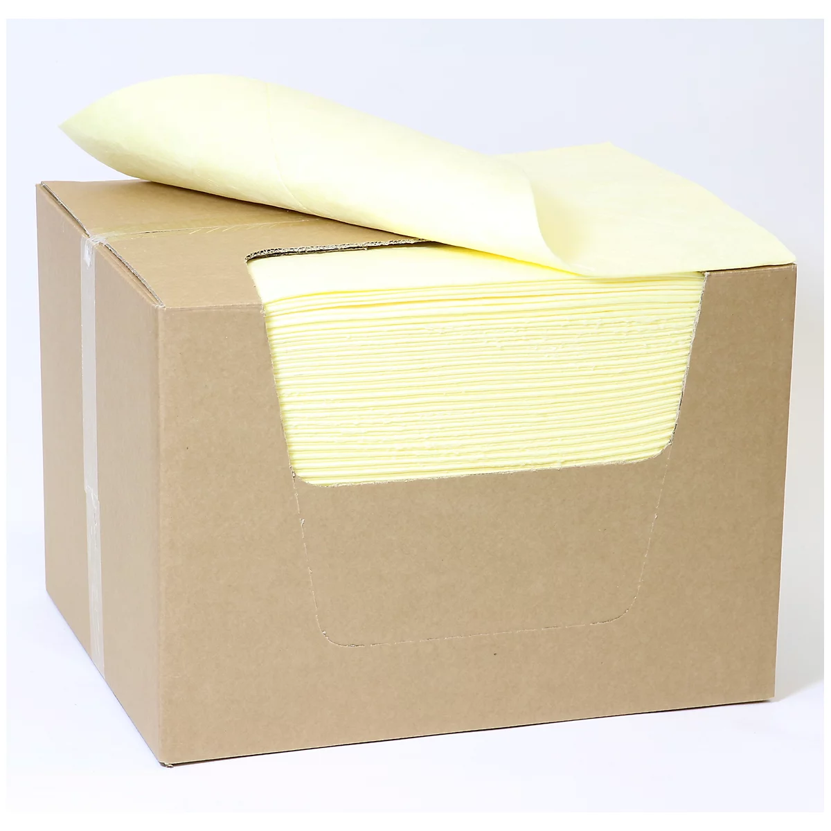 Absorberende doekjes FIRST light, absorbeert chemicaliën, absorptiecapaciteit 139 l, 400 x 500 mm, 200 stuks