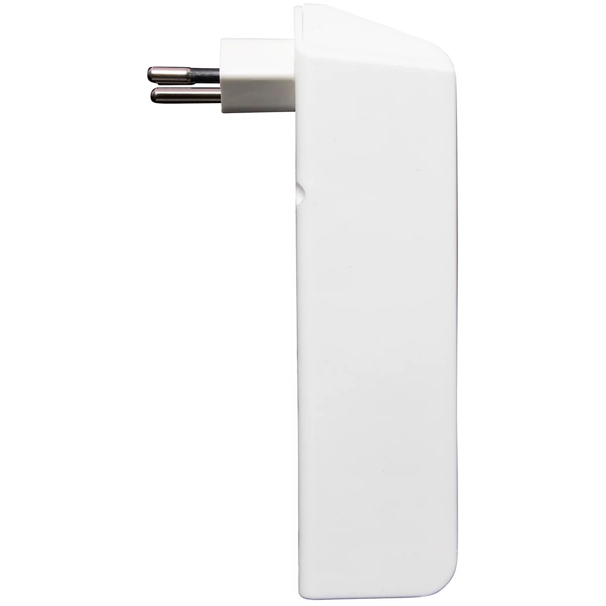Abzweigstecker brennenstuhl® cleverLINE, 3-fach, 1 x USB-A/1 x USB-C, um 300° drehbar, ohne Aufhänger, IP20, Kunststoff, weiss