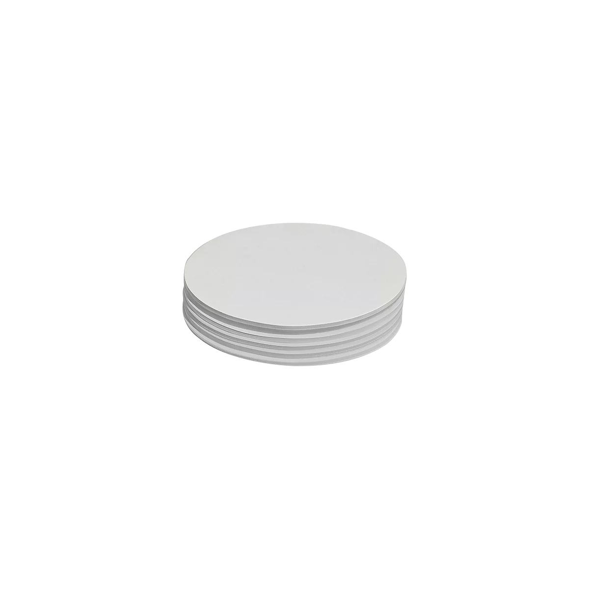 Accessoires pour présentation, ovale, 110 x 190 mm, 250 p., blanc