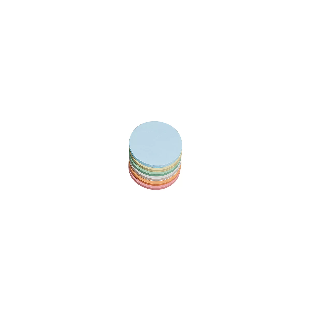 Accessoires pour présentation, rond, Ø 95 mm, 250 p., coloris assortis