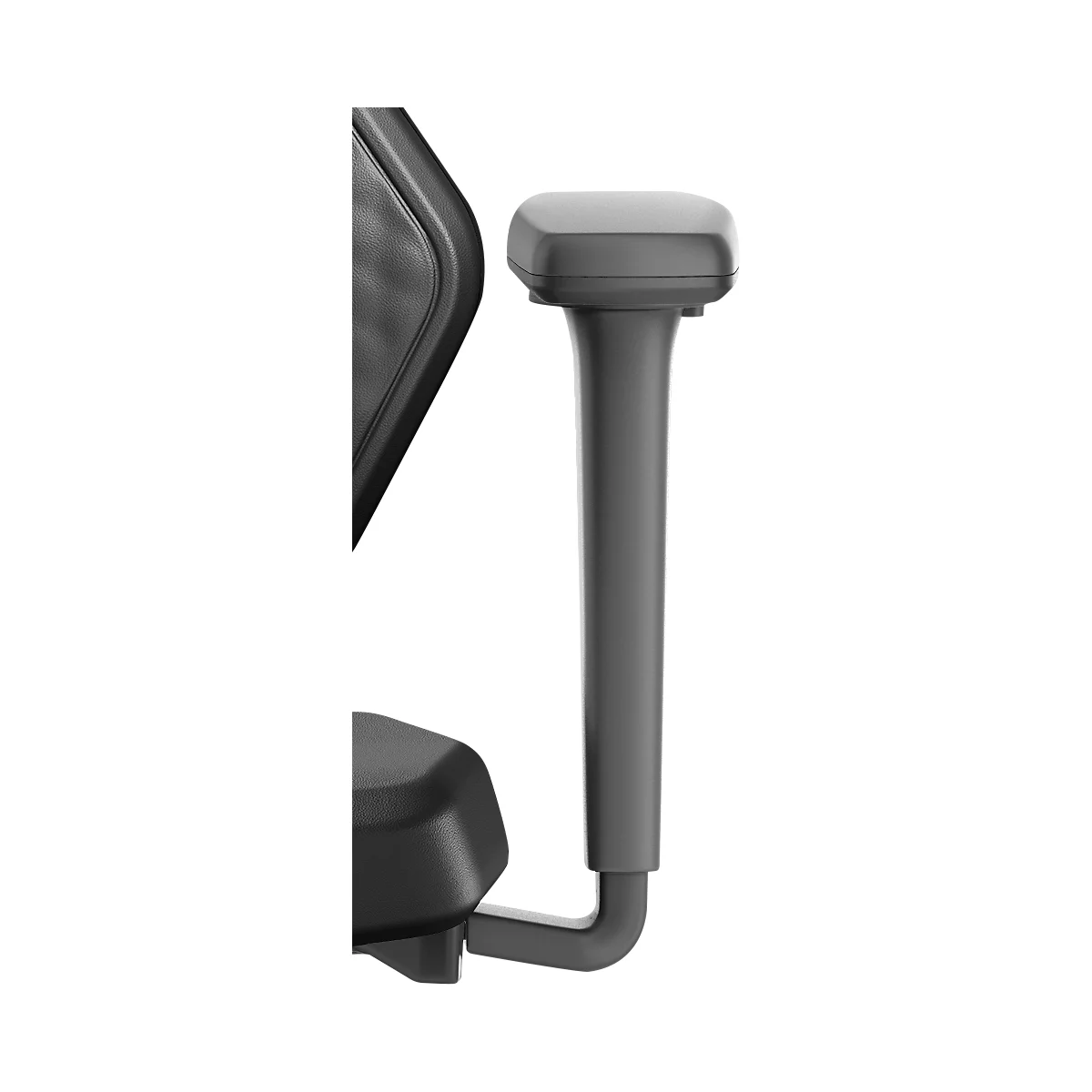 Accoudoirs multifonctions Schäfer Shop Genius, pour chaises de travail Schäfer Shop Genius, 1 paire, réglables en hauteur, en largeur et en profondeur, noir