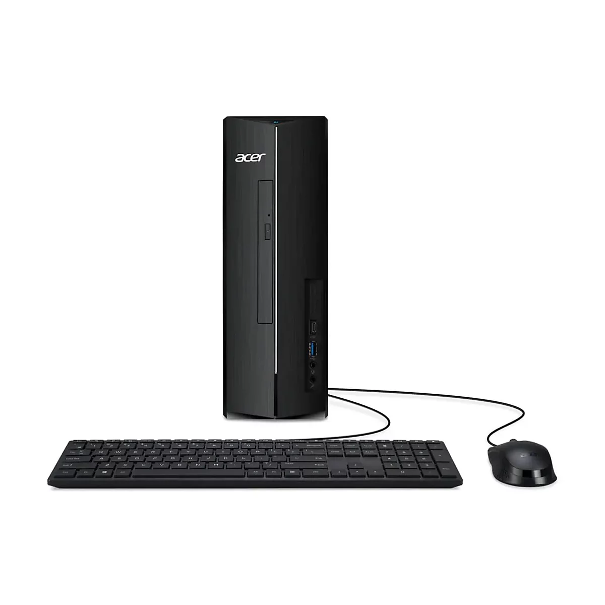 Acer Aspire XC-1785 - Compact Tower - Core i3 i3-14100 / 3.5 GHz - RAM 16 GB - SSD 1.024 TB - UHD Graphics 730 - Wi-Fi 6E, Bluetooth, 1GbE - WLAN: 802.11a/b/g/n/ac/ax (Wi-Fi 6E)