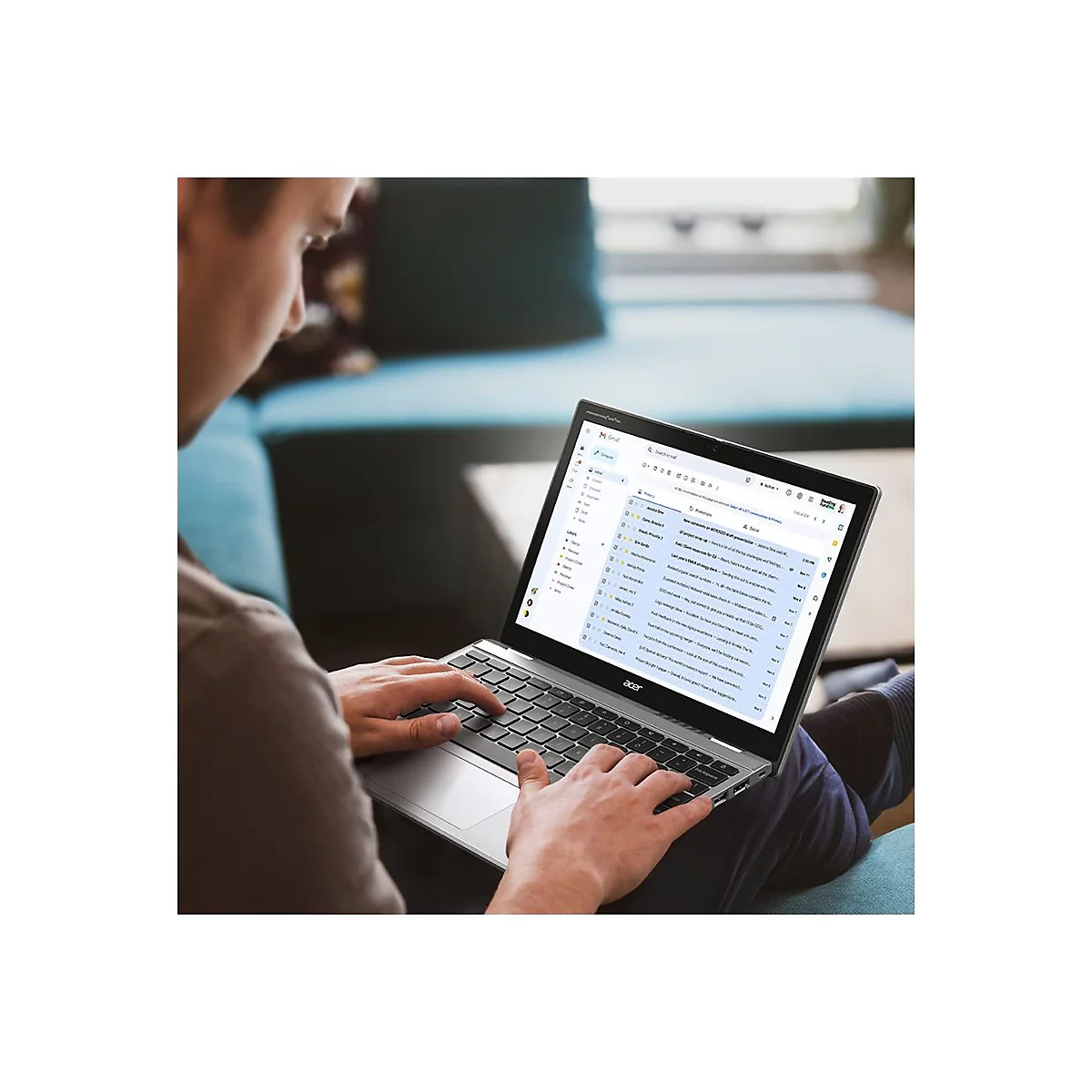 Acer Chromebook Spin 312 CP312-1HN - Flip-Design - Intel N-series N100 - Chrome OS - UHD Graphics - 4 GB RAM