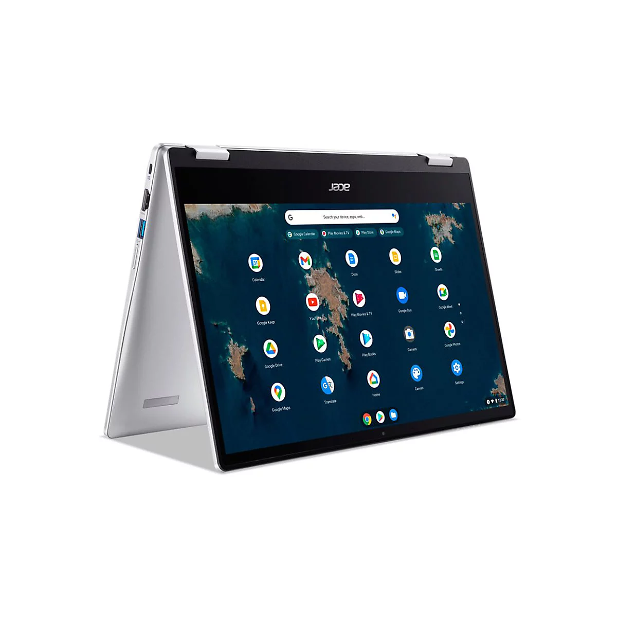 Acer Chromebook Spin 314 CP314-1HN - Flip-Design - Intel Celeron N4500 / 1.1 GHz - Chrome OS - UHD Graphics - 8 GB RAM