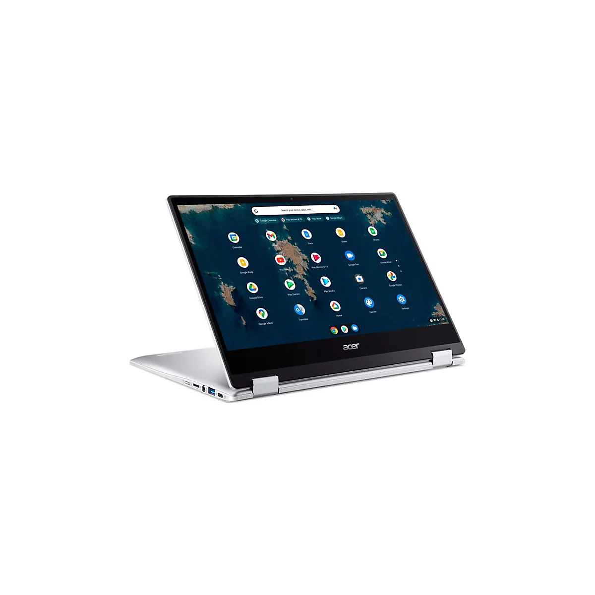 Acer Chromebook Spin 314 CP314-1HN - Flip-Design - Intel Celeron N4500 / 1.1 GHz - Chrome OS - UHD Graphics - 8 GB RAM