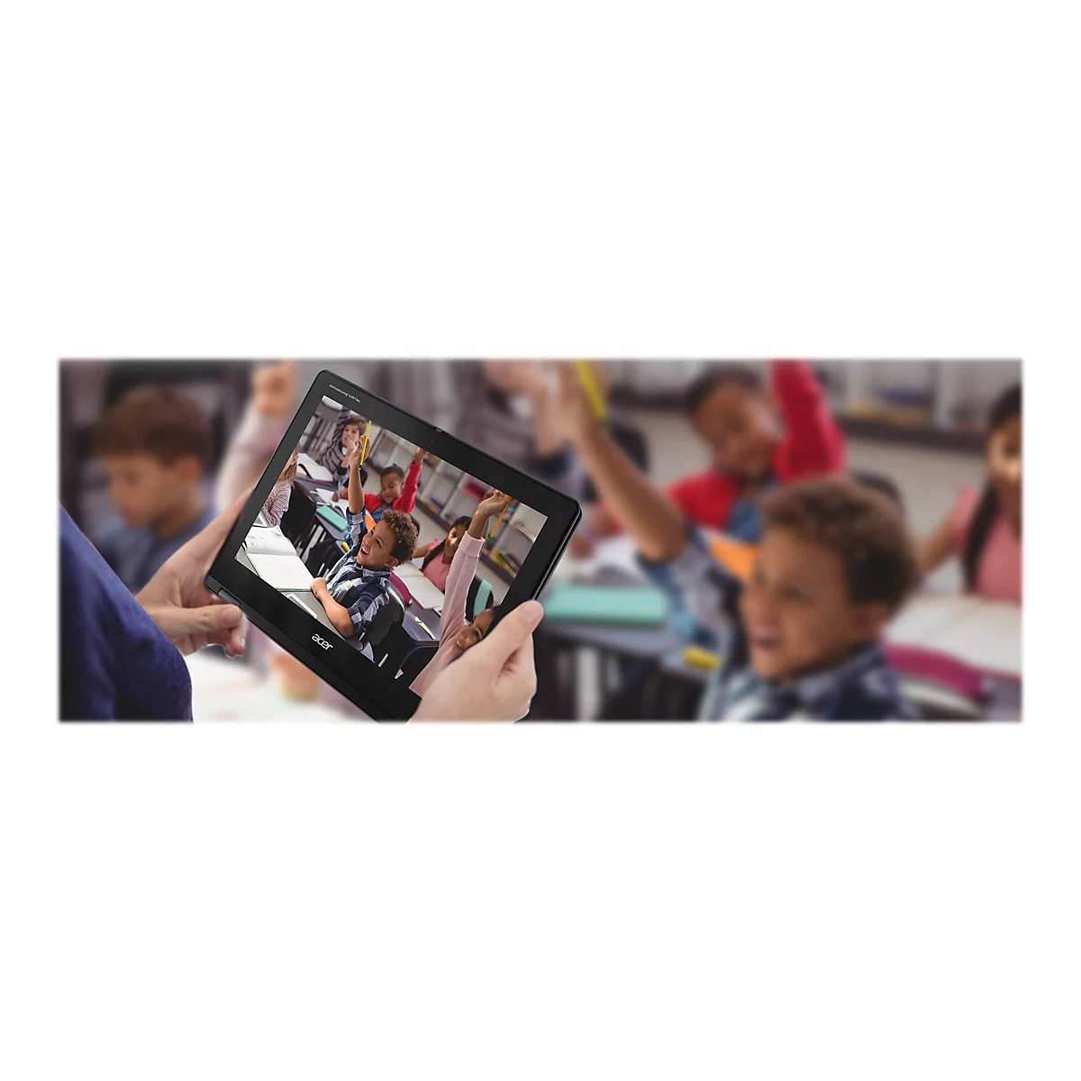 Acer Chromebook Spin 512 R853TNA - Flip-Design - Intel Pentium Silver N6000 / 1.1 GHz - Chrome OS - UHD Graphics - 8 GB RAM