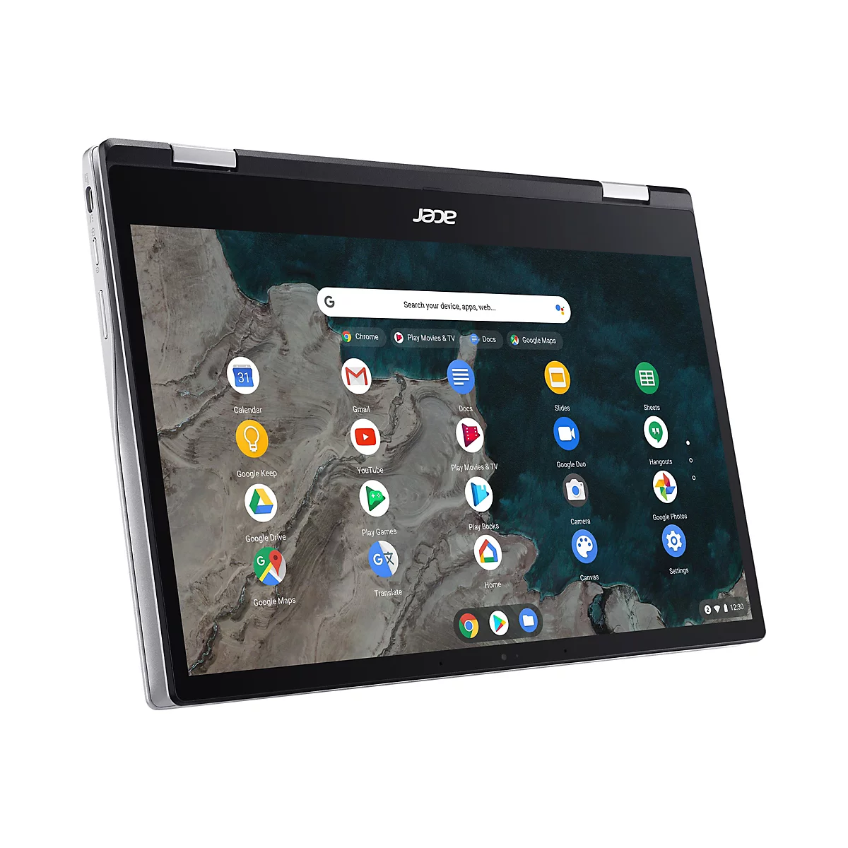 Acer Chromebook Spin 513 CP513-1H - Flip-Design - Snapdragon 7c Kryo 468 - Chrome OS - Qualcomm Adreno 618 - 4 GB RAM