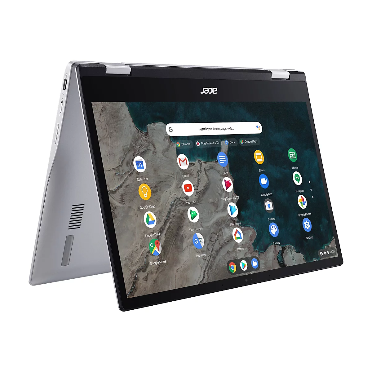 Acer Chromebook Spin 513 CP513-1H - Flip-Design - Snapdragon 7c Kryo 468 - Chrome OS - Qualcomm Adreno 618 - 8 GB RAM
