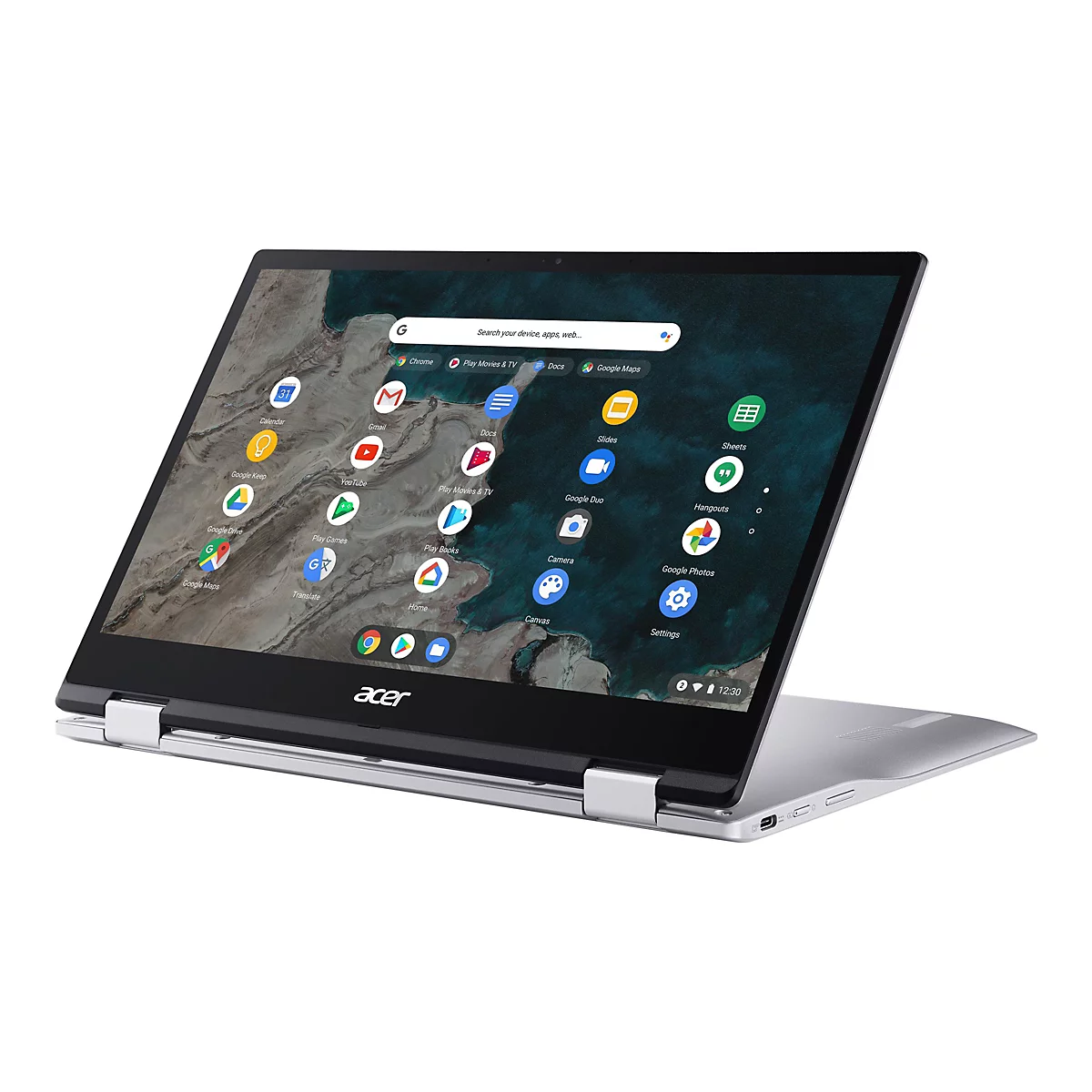 Acer Chromebook Spin 513 CP513-1H - Flip-Design - Snapdragon 7c Kryo 468 - Chrome OS - Qualcomm Adreno 618 - 8 GB RAM