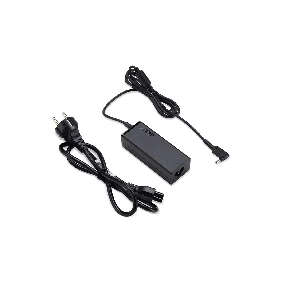 Acer - Netzteil - 45 Watt - Europäische Union - Schwarz - für Chromebook Spin 13; TravelMate P2410, P2510, P614, TMP614; TravelMate X3; X5