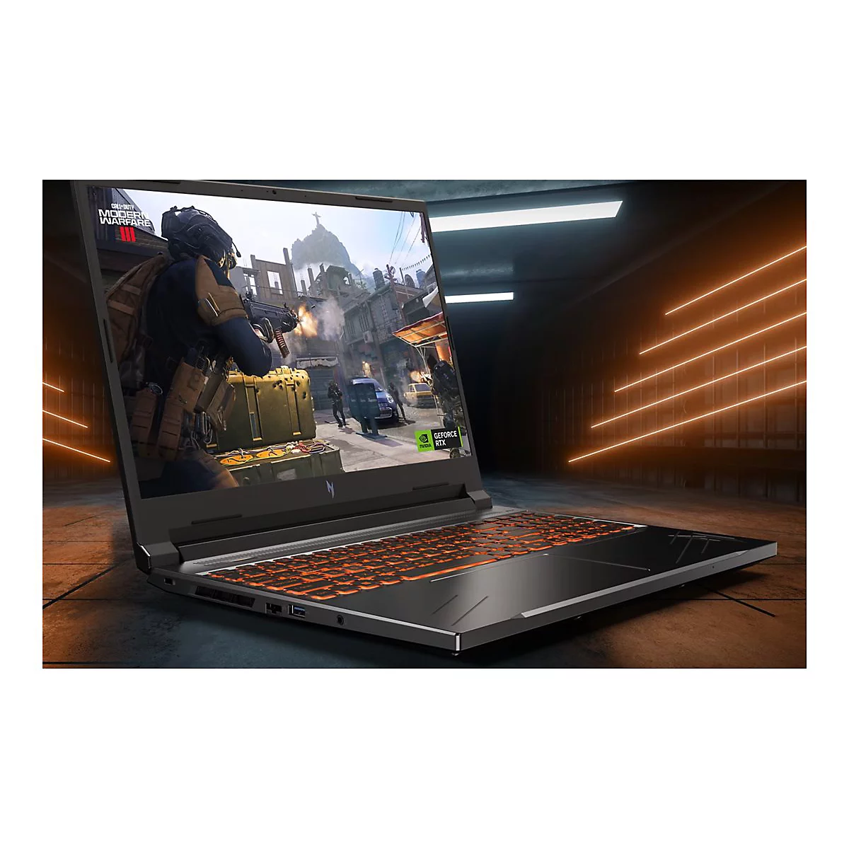 Acer Nitro V 16 ANV16-41 - AMD Ryzen 7 8845HS / 3.8 GHz - Win 11 Home - GeForce RTX 4060 - 32 GB RAM - 1.024 TB SSD NVMe