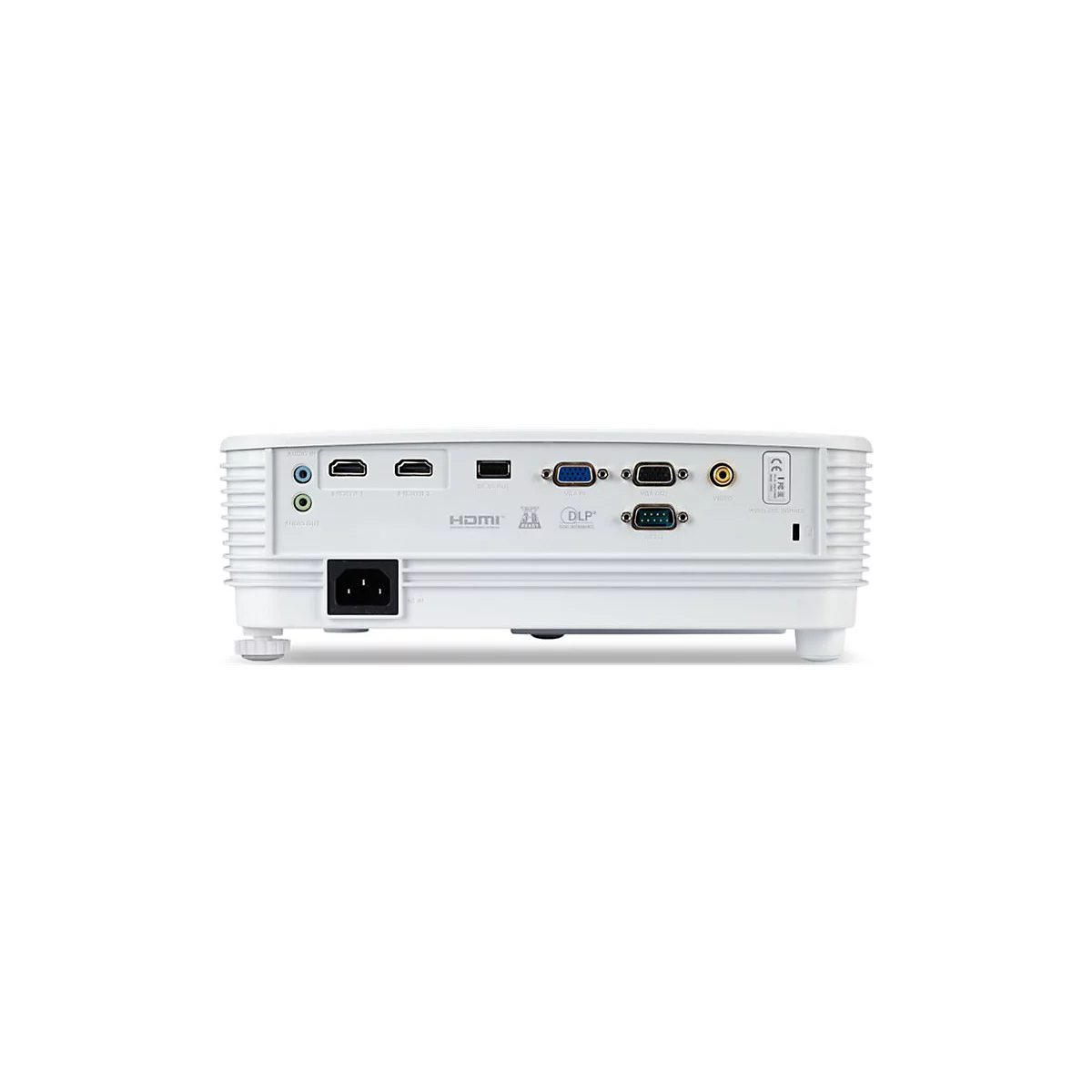 Acer P1257i - DLP-Projektor - tragbar - 3D - 4500 lm - XGA (1024 x 768)