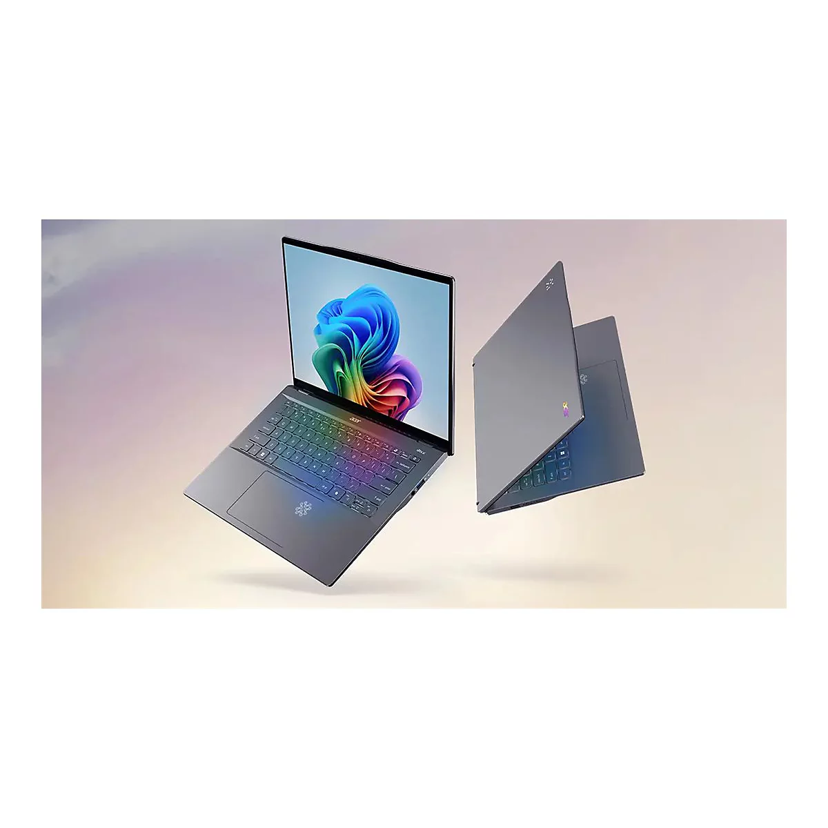 Acer Swift 14 AI SF14-11 - 180°-Scharnierdesign - Snapdragon X Plus X1P-64-100 - Win 11 Home - Qualcomm Adreno - 16 GB RAM