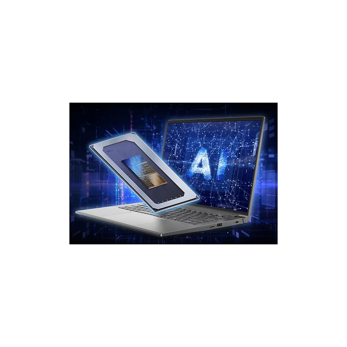 Acer Swift X 14 SFX14-72G - Intel Core Ultra 5 125H / 1.2 GHz - Win 11 Pro - GF RTX 4050 - 32 GB RAM - 1.024 TB SSD NVMe