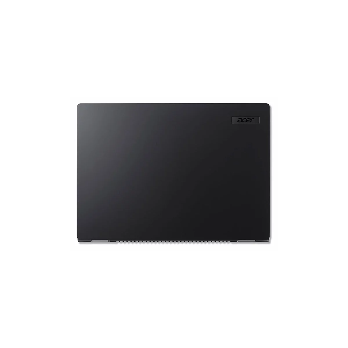 Schwarzes Laptop-Gehäuse mit Acer-Logo, auf weißem Hintergrund.