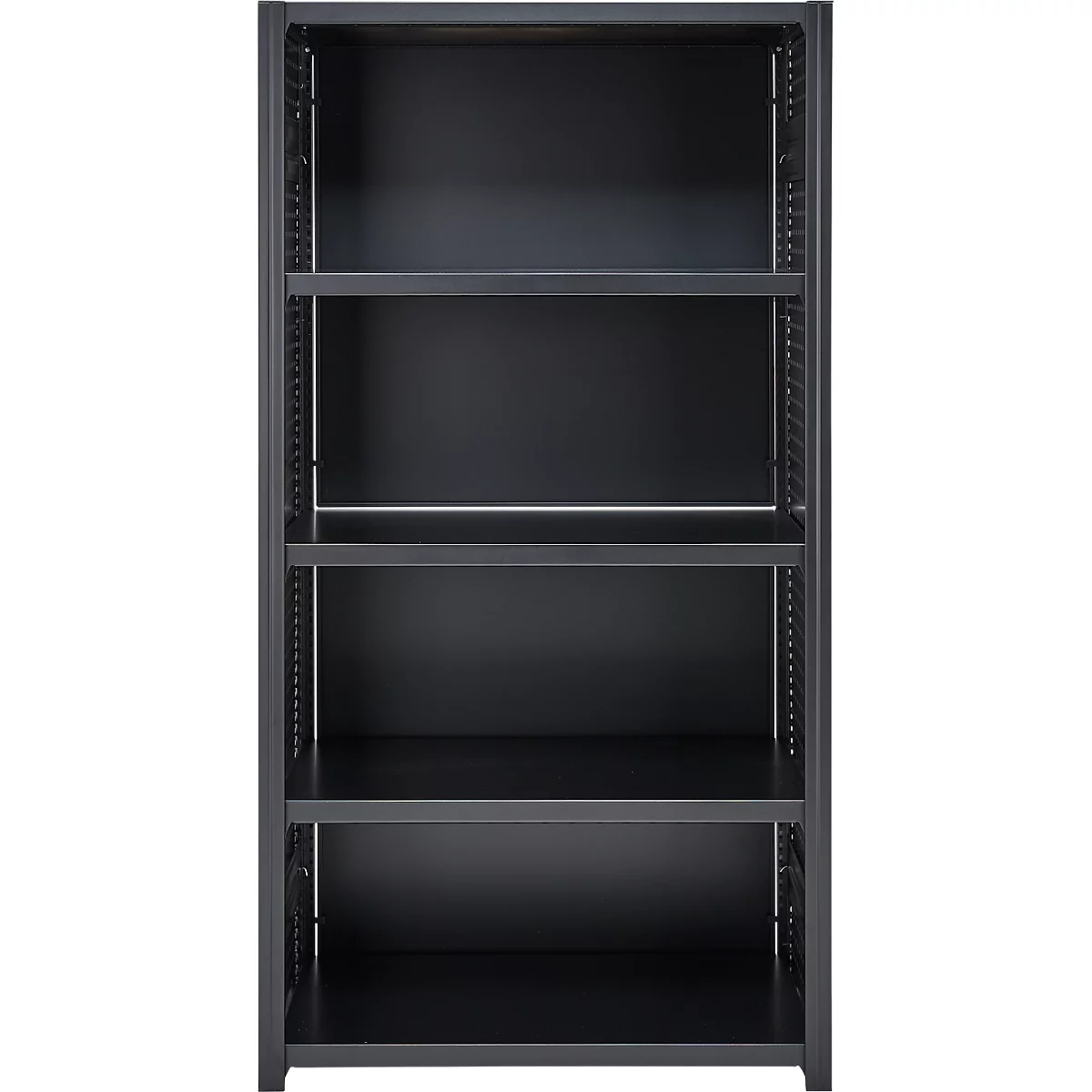 Achterwandelement voor ORDO Business - stalen - magnetisch - B 950 x H 1000 mm - gitzwart mat RAL 9005