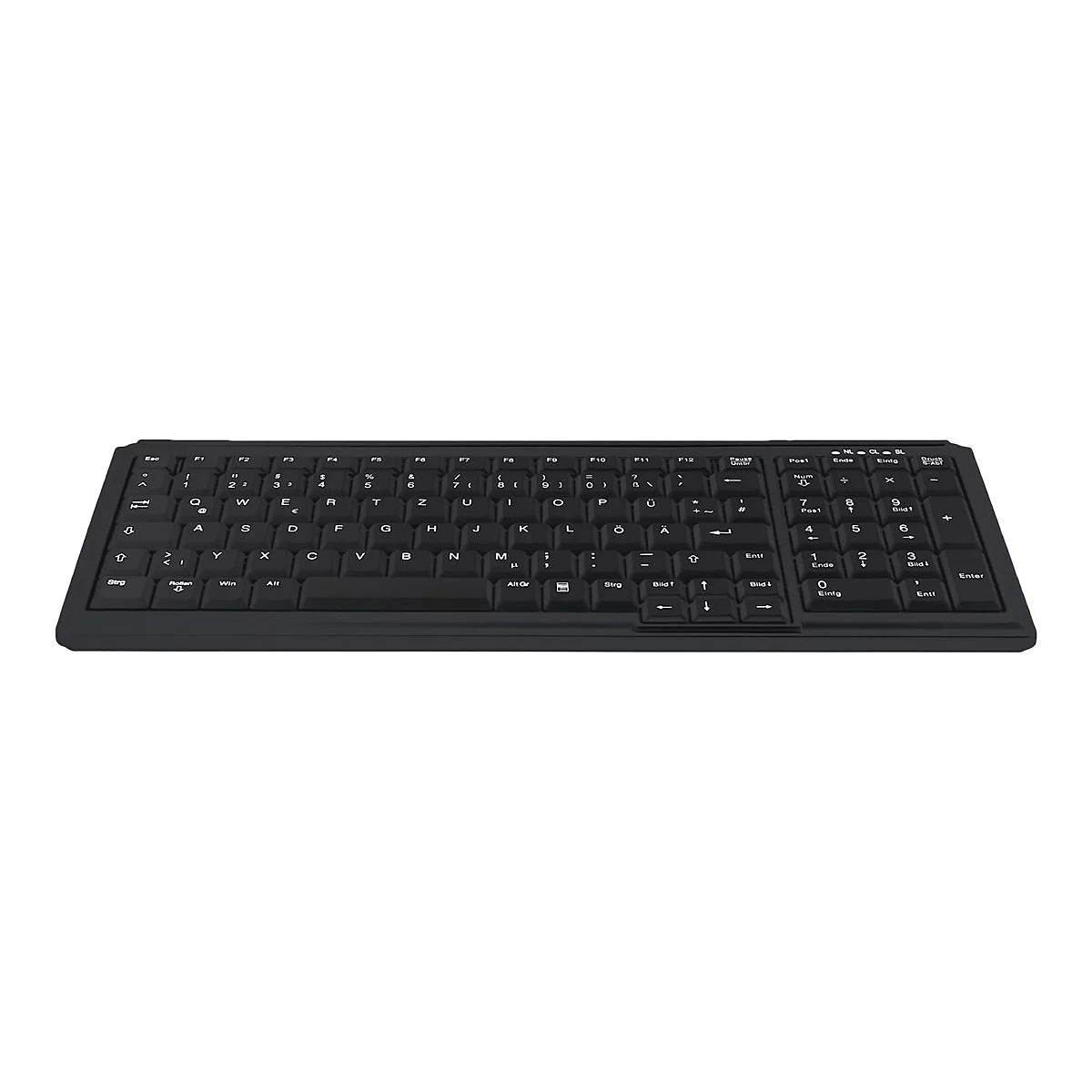 Active Key AK-7000 - Tastatur - USB - Deutsch - Schwarz