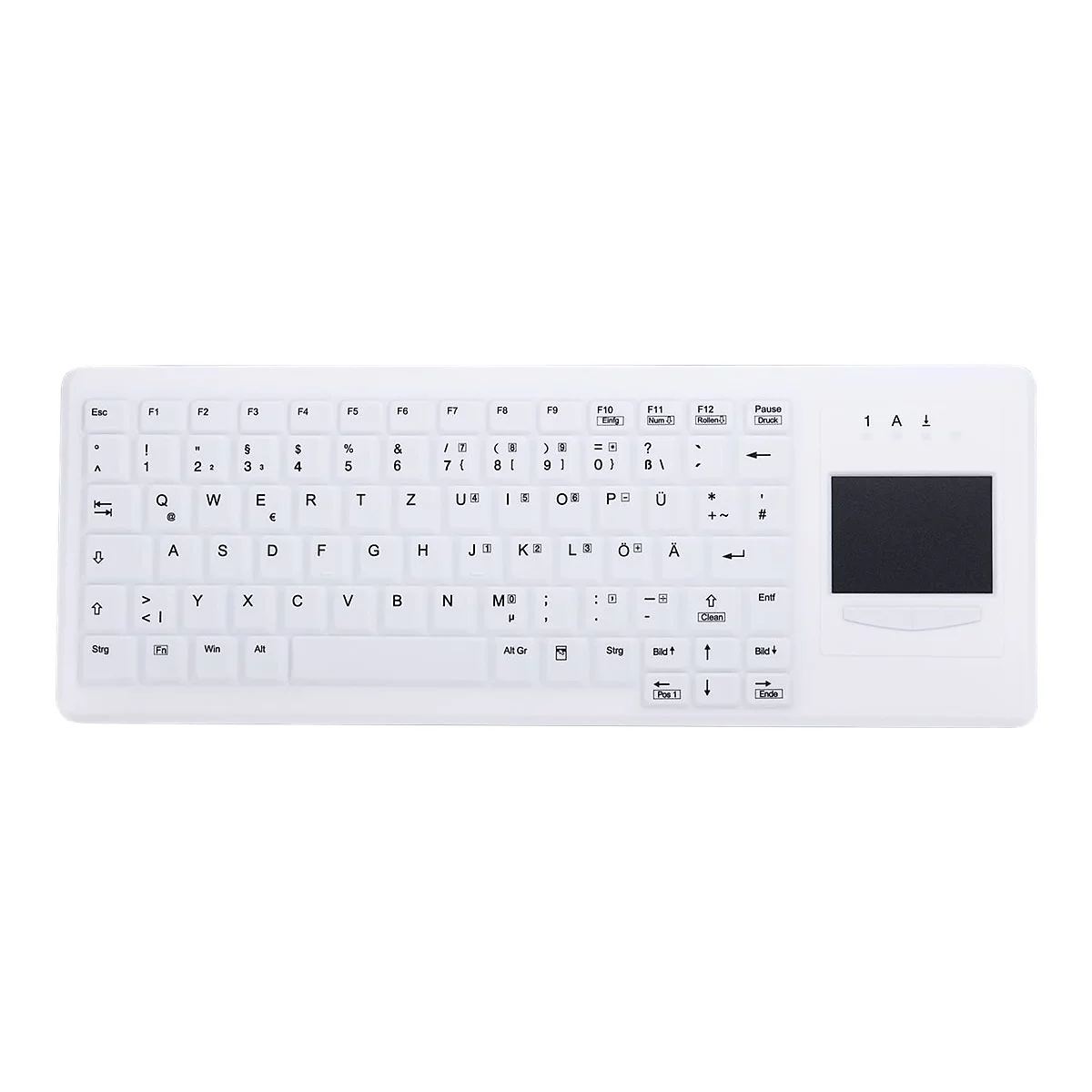 Active Key AK-C4400 - Tastatur - mit Touchpad - kabellos - RF - Deutsch