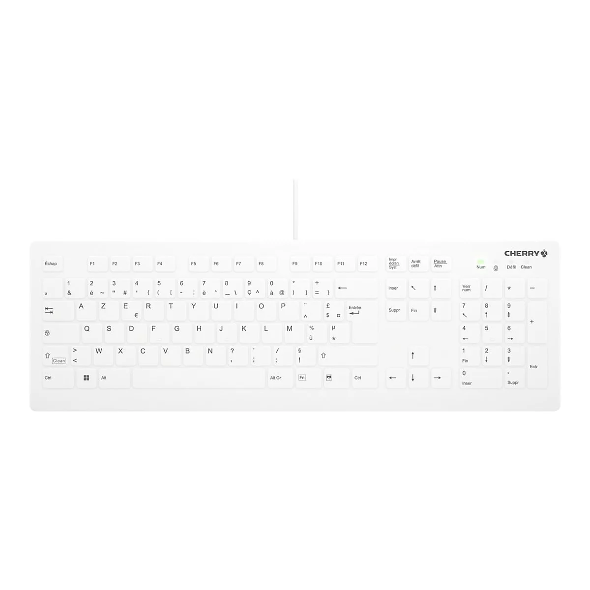 Active Key AK-C8112 - Tastatur - medizinisch - 100% - full size - waschbar