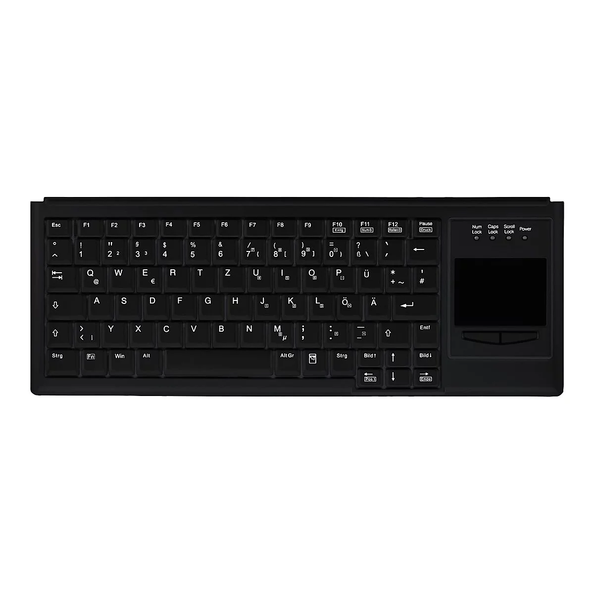 Active Key IndustrialKey AK-4400-G - Tastatur - USB - Deutsch - Schwarz