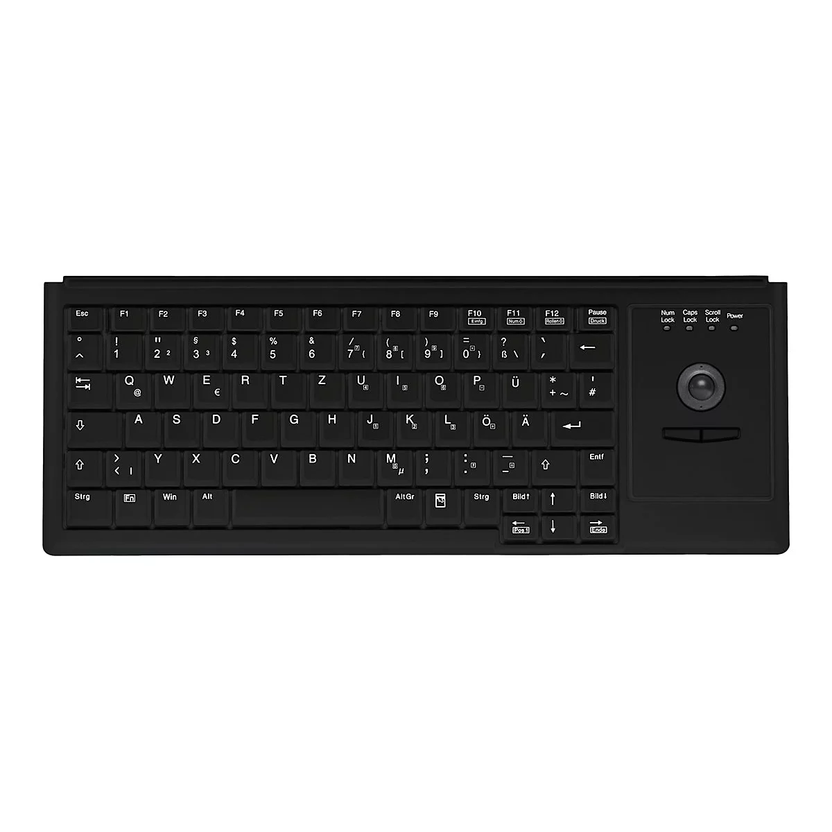 Active Key IndustrialKey AK-4400-T - Tastatur - USB - Deutsch - Schwarz