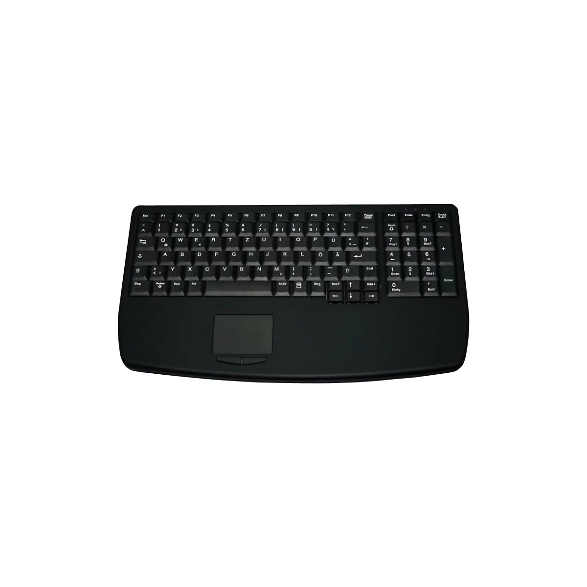 Active Key IndustrialKey AK-7410-G - Tastatur - PS/2 - Deutsch - Schwarz