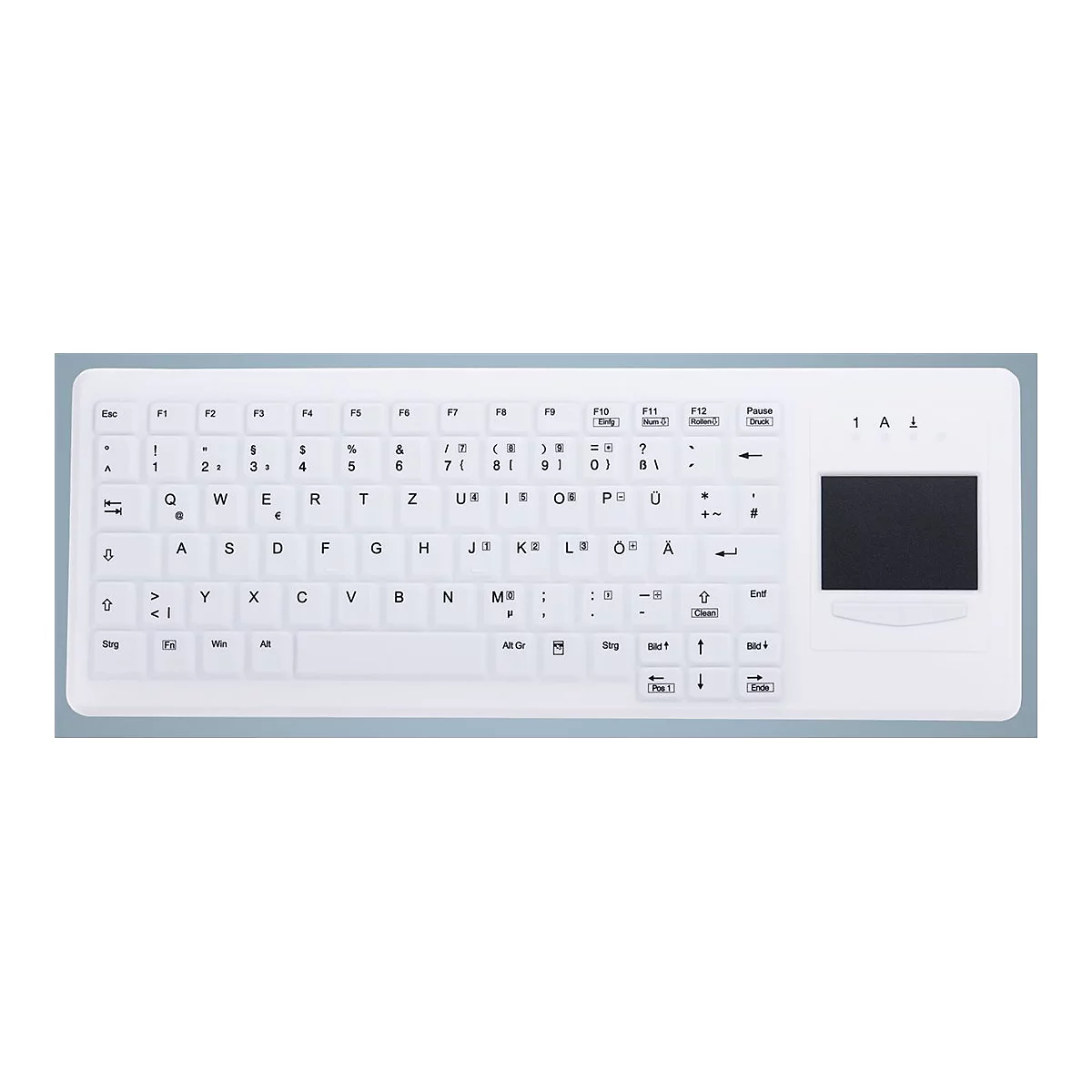 Active Key MedicalKey AK-C4400 - Tastatur - mit Touchpad - kabellos - RF - GB